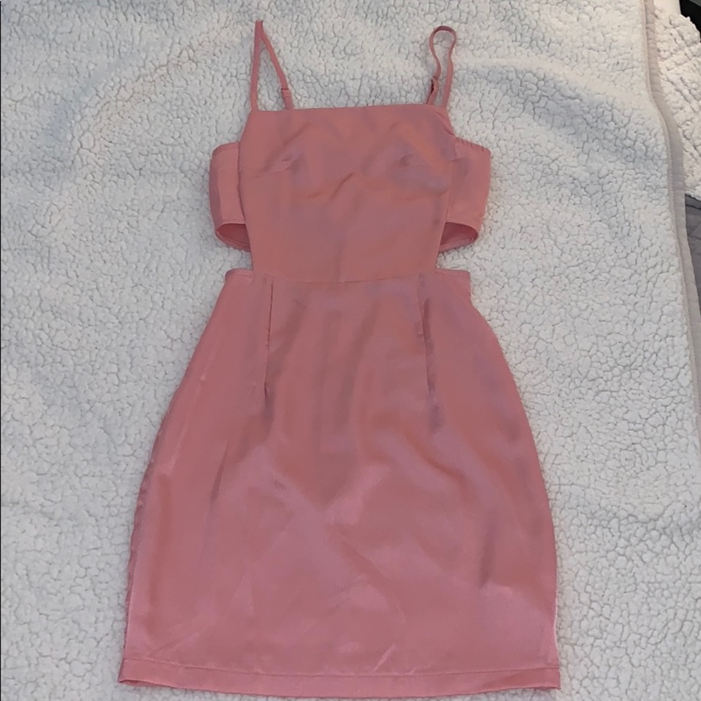 Light Pink Mini Dress